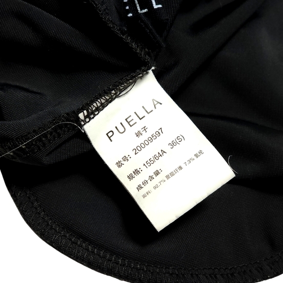 Puella Velvet Wide Leg Overalls Size Small - Picture 7 of 9